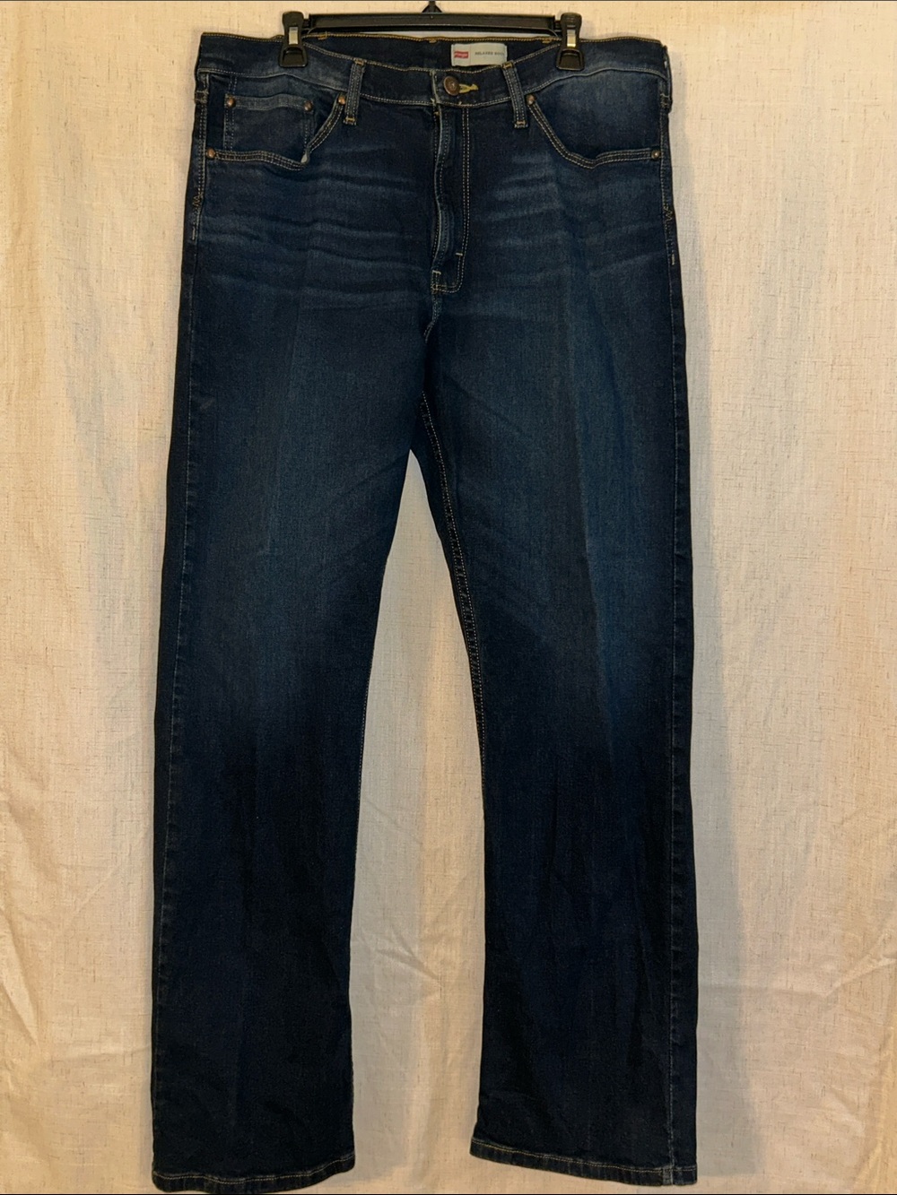 Wrangler Men’s Dark Indigo Bootcut Jeans